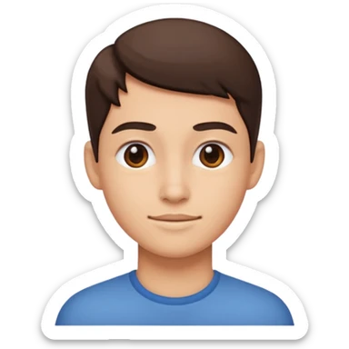 side eye smile  sticker