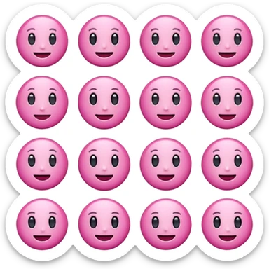 🎥 bu emojiyi pembe yap sticker