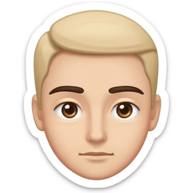 Eyebrow raising  sticker