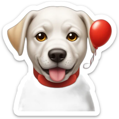 Perro y pez payaso sticker