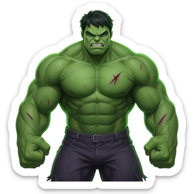 Hulk sticker