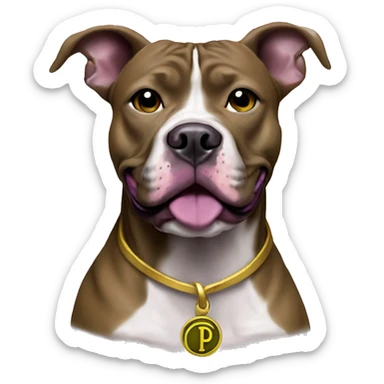 omega psi phi pit bull  sticker
