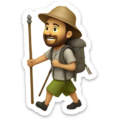 Camino de Santiago sticker