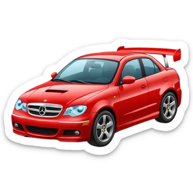 Carro deportivo  sticker