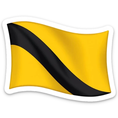 Le drapeau breton sans personne et comme un emoji du type "🇩🇿" sticker