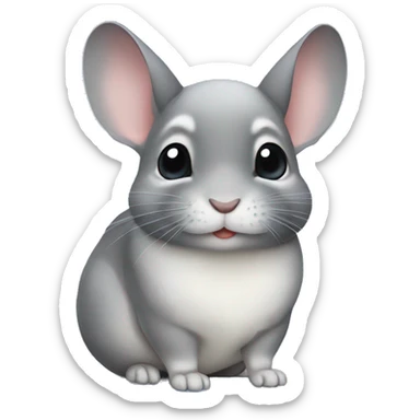 chinchilla sticker