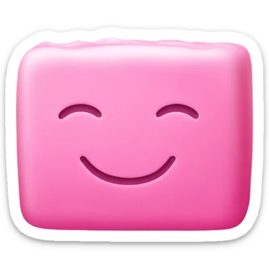pink soap sticker