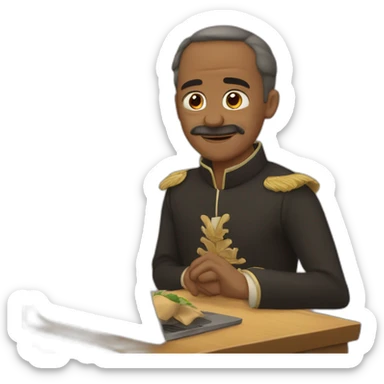 Príncipe durmiendo sticker