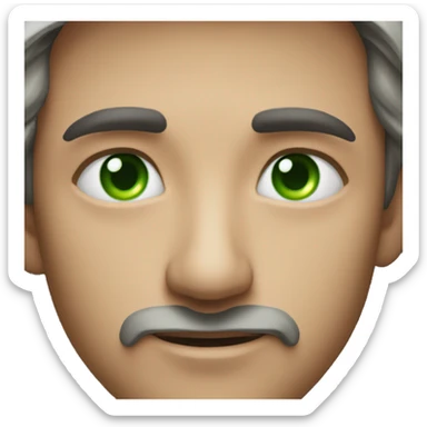 Same Imagine only man ith green eyes sticker