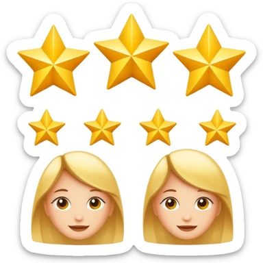 élément graphique avis clients sticker