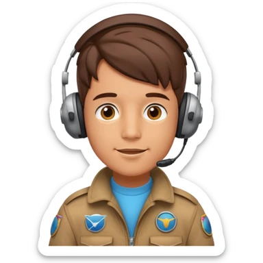 milo jr, ai co pilot character specializing in content that converts sticker