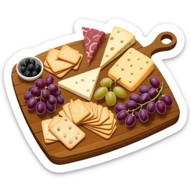Charcuterie board sticker