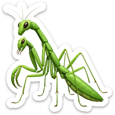 Praying Mantis sticker