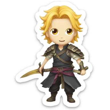 Demon slayer no yaiba sticker