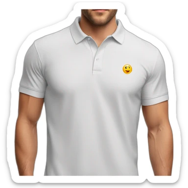 Polo tshirt sticker