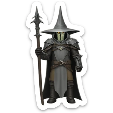 witch-king of angmar lord of the rings character sticker