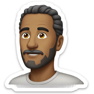 kaslı kıllı yakışıklı terli bir adama sticker