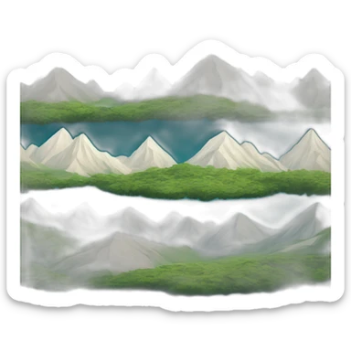 Carpathian mountains sticker