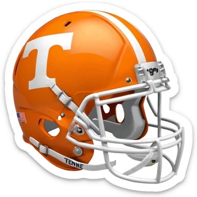 Tennessee football helmet sticker