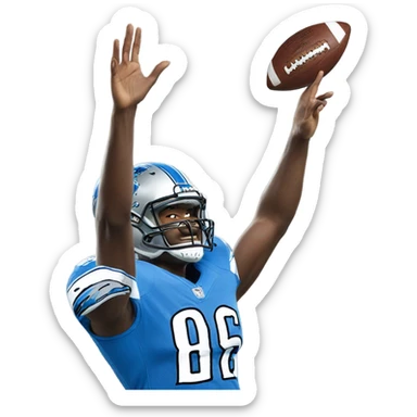 Touchdown Detroit sticker