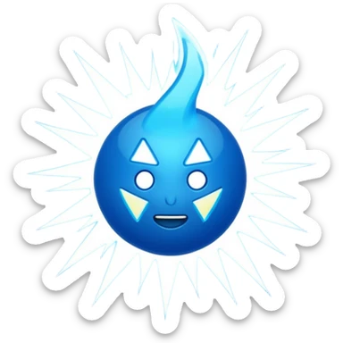 Energy attack  sticker