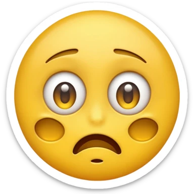 overstimulated yellow standard emoji overwhelmed  sticker