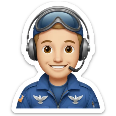 Nick "Goose" Bradshaw top gun sticker