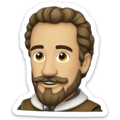 Miguel de Cervantes sticker