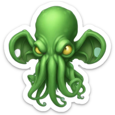 cthulhu sticker