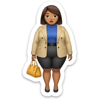 Prohibido gorda sticker