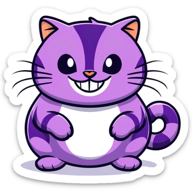 Cheshire Cat from Alice in Wonderland sticker