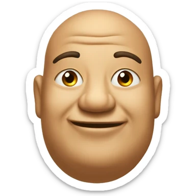 Smling fat Bhuda sticker