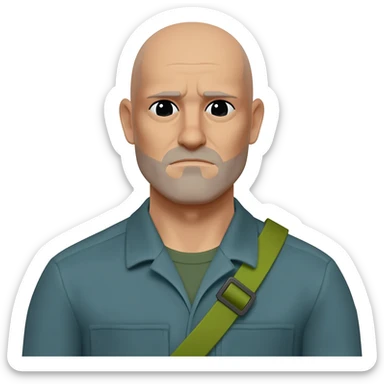 Grenadier green bandolier fatigue sticker