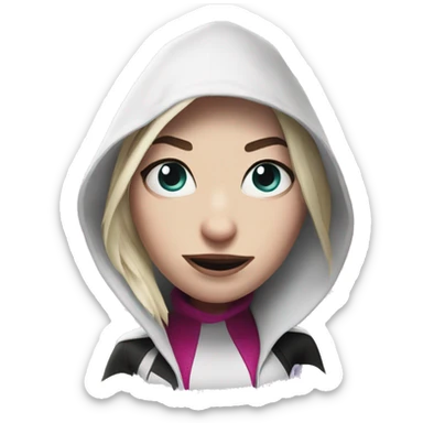 spider gwen  sticker