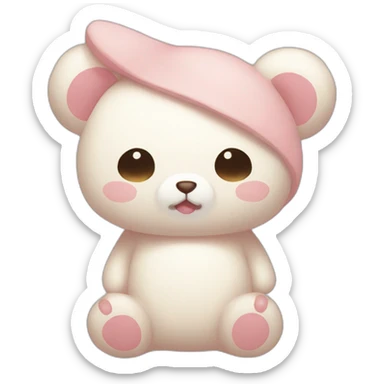 korilakkuma with mogwai sticker