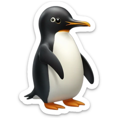 noot noot penguin sticker