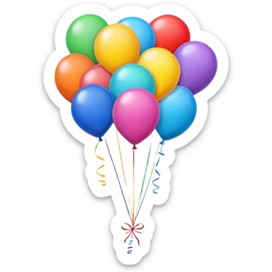 Balloons sticker