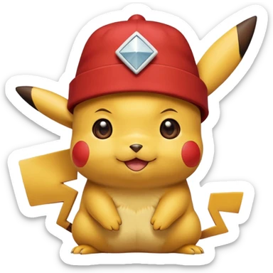 Müslüman picachu  sticker