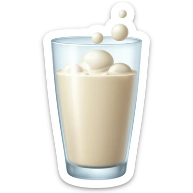 milkshake bubb sticker