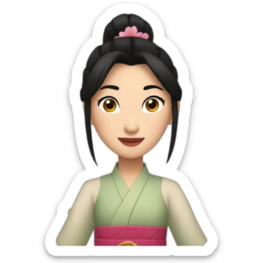 Mulan sticker