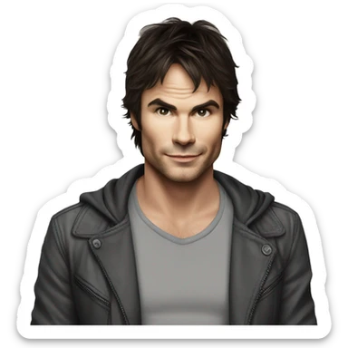Ian somerhalder sticker