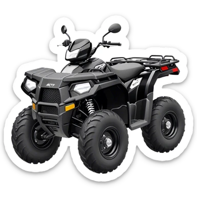 ATV - Polaris Sportsman 570 (Model Year: 2022) (Iconic colour: Black) sticker