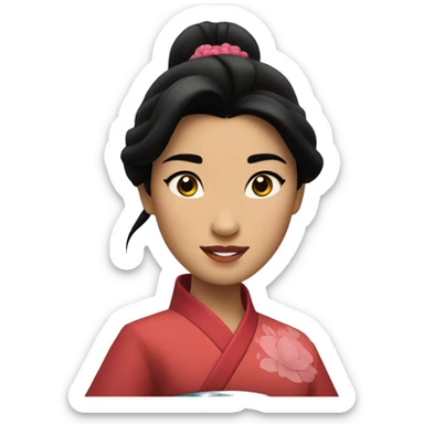 Mulan Disney sticker