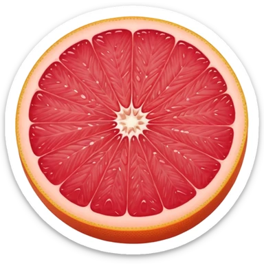 Grapefruit sticker
