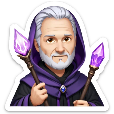 Obsidian Mage sticker