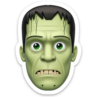 Frankenstein's Monster sticker