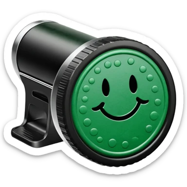 approval ink stamp in green sticker