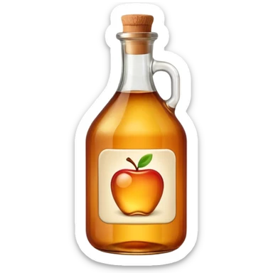 apple cider vinegar sticker