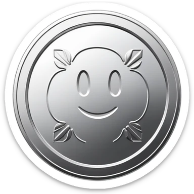 make a coin with the inscription SYBILRYSH in the center sticker