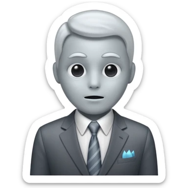 a ghost employee sticker